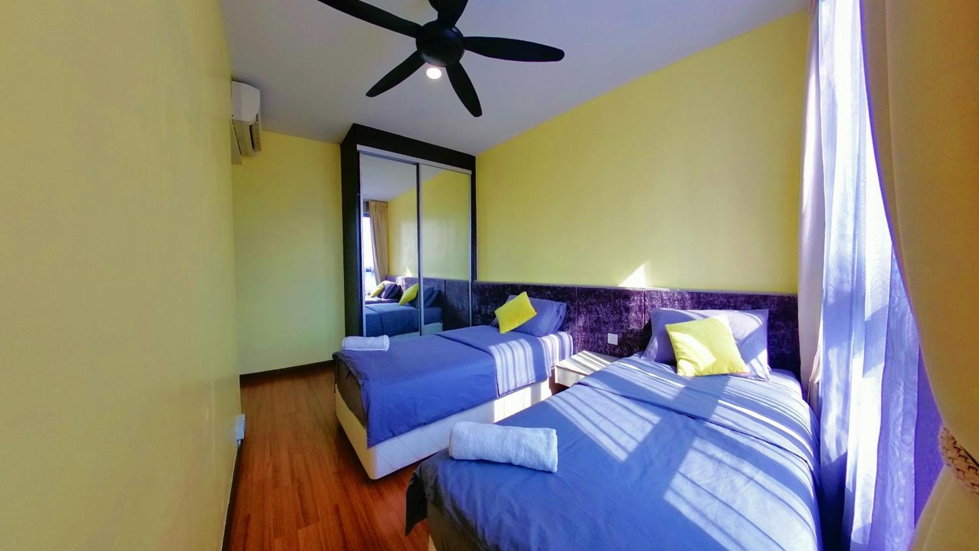 שאה אלאם 9Pax 2R2B Family Suite, I-City, I-Suite, Hyde, Beside Theme Park, Wifi 50-55" Smart Tv מראה חיצוני תמונה